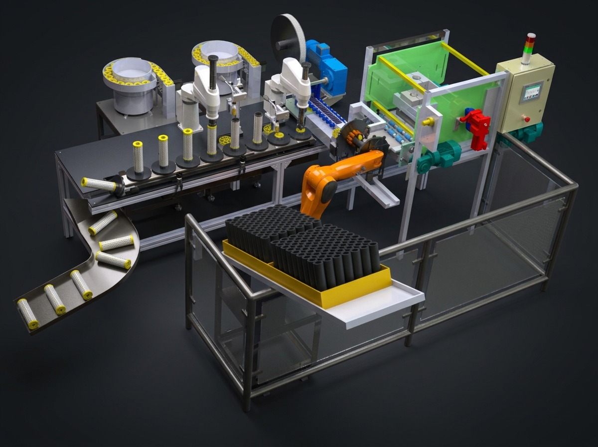 Industrial manufacturing system